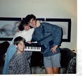 John, Paul and Sarah 1986 Christmas